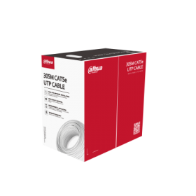 Dahua PFM920I-5EUN - Matassa cavo UTP CAT5E PVC lunghezza 305 m senza rip cord,conduttori in OFC/0.45 mm