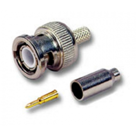 Dahua APBC13M - Connettore BNC micro maschio a crimpare per cavo RG174