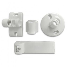 Risco RA107S000000A - Tenda da esterno radio e filo - Snodo da soffitto e da parete, 180°