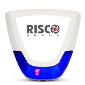 Risco RS402BL0000A - Sirena LuMIN8 Delta Plus, autoalimentata in policarbonato con strobo colore Blu: