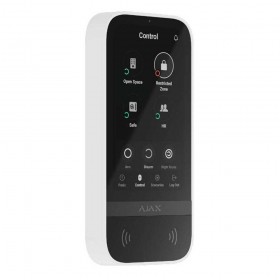 Ajax KeyPad TouchScreen - Tastiera touch screen, autenticazione con smartphone, Pass, Tag e codici, AJ-KEYPADTOUCHSCREEN-W 58455