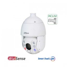 Dahua SD6C3425XB-HNR-A-PV1 - Speed dome IP AI 4 MP a 50fps, WizSense, Smart dual light, zoom ottico 25x (4.8~120 mm F1.6~3.6)