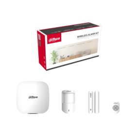 Dahua ART-ARC3000H-03-FW2-868 - Kit antifurto Wireless 4G, centrale + rilevatore + contatto magnetico + telecomando