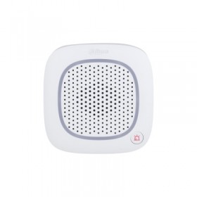 Dahua ARA14-W2-868 - Sirena wireless intercom da interno, microfono integrato, tasto antipanico